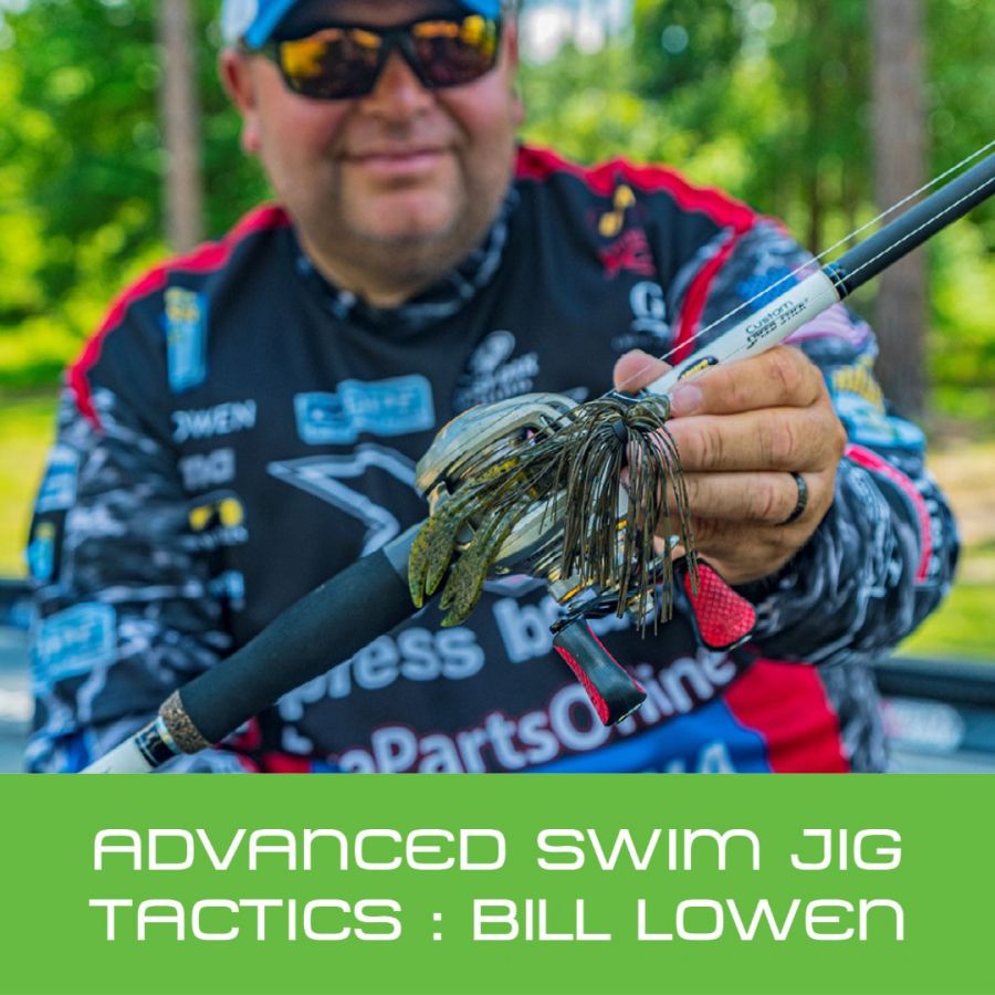 Pre-Spawn Bass Advanced Swim Jig Tactics  - Bill Lowen & Wired2Fish