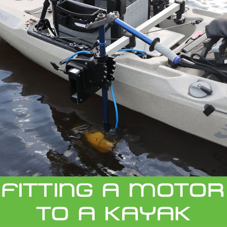 Easy Way To Add A Motor To A Kayak - Using Hobie & Bixpy