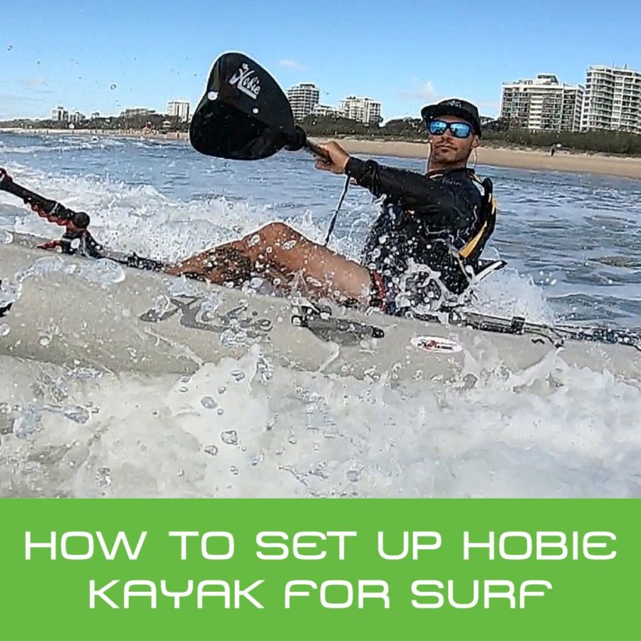 How To Set Up Hobie Fishing Kayak For Surf - How To Protect Fishing Rods In Surf