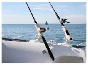 Fitting Rod holders and other accessories to RIB's & Inflatable boats just got easier