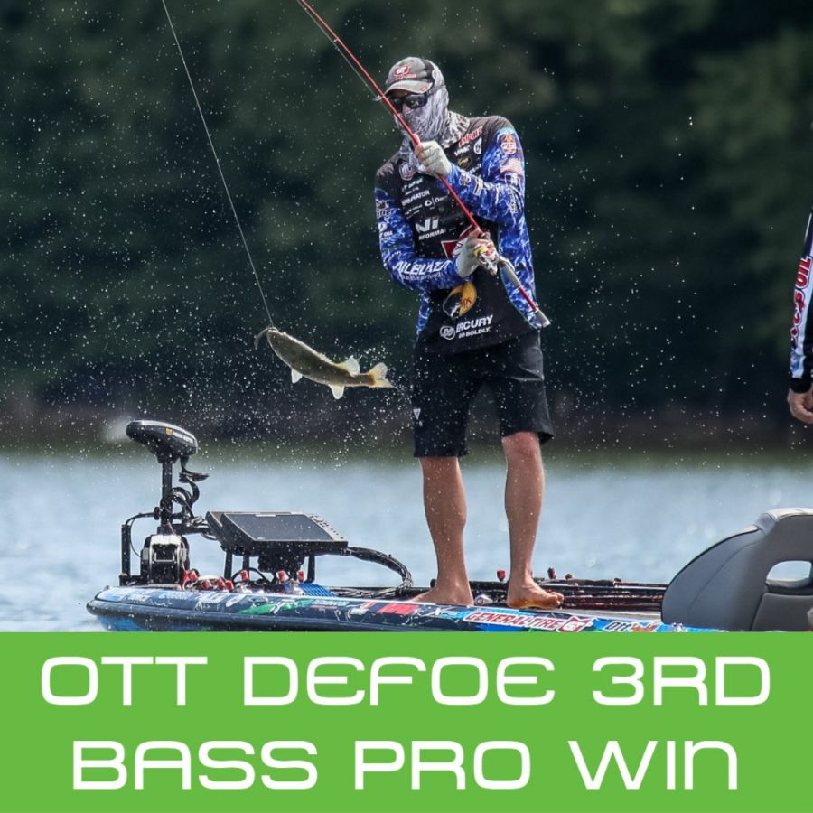 Ott DeFoe Goes All-In and Wins Third Bass Pro Tour Trophy