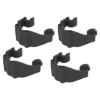 HEXX Tube Cable Clip 4 pack